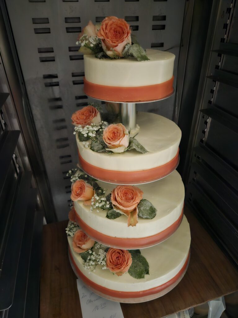 Hochzeitstorte Beispiel 5 – Wunschtorte der Stadtmühlenbäckerei